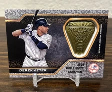 2021 Topps Derek Jeter World Series Ring Relic Platinum /70 #WSR-DJ Yankees