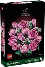 LEGO 10374 Pink Roses Bouquet Botanicals Gift for Her Home Decor Flowers New