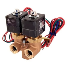 Milnor, 96P016A71, Duo Water Solenoid Valve, 1/2", 240V, Hays Electroflo