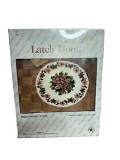 Rare Wonder art 4981 Elegant Round 33  Latch Hook Rug Fast Free Shipping