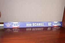 MLB Colorado Rockies Rob Scahill Game Used Locker Room Name Plate OPENING DAY