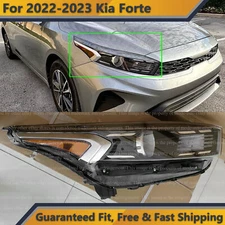 Halogen Headlight for 2022 2023 Kia Forte Right Passenger Side w/o LED DRL