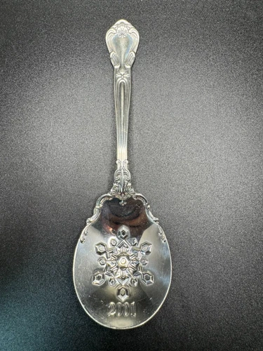 Chantilly by Gorham Sterling Silver 2001 Christmas Sugar Spoon 6 3/8"