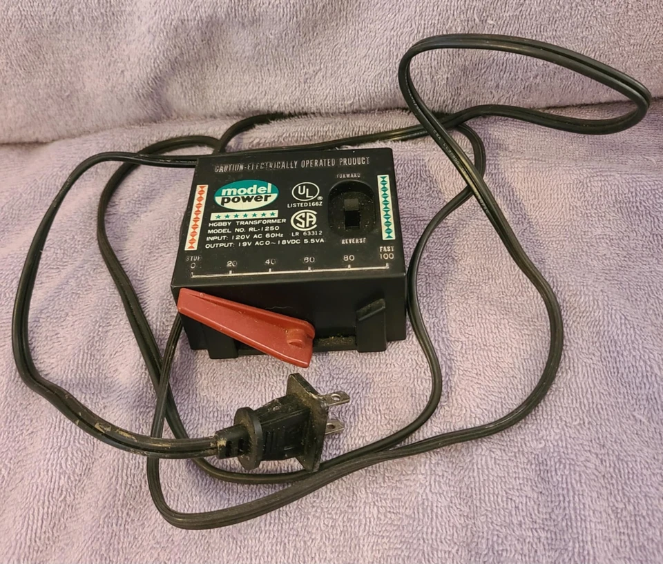 Model Trains Power Hobby Transformer Model #RL-1250 120V 60Hz for HO Scale VTG  - Image 2 of 4