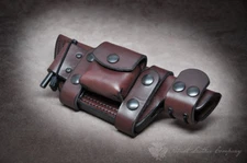 Tom Brown Tracker Knives Custom Leather Bushcraft Scout Sheath - The Voyager