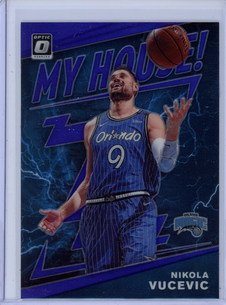 2019  Donruss Optic #8 Nikola Vucevic My House Purple Holo