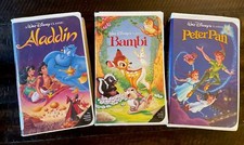 Walt Disney black diamond vhs tapes lot