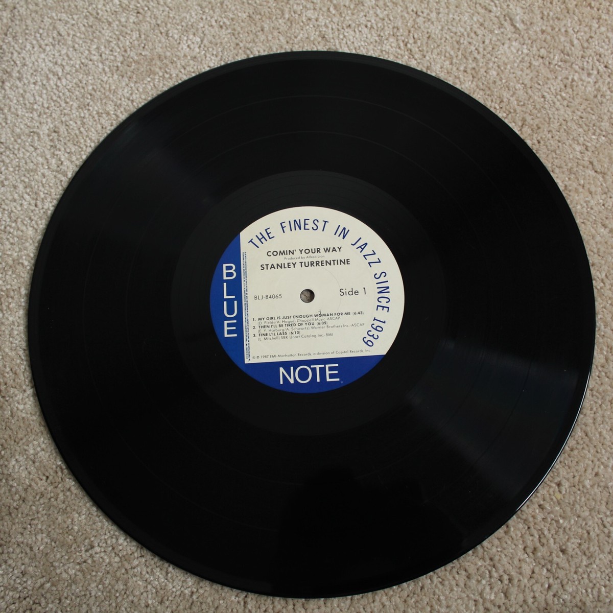 その他 LP Stanley Turrentine Comin Your Way BN4065 BLUE NOTE /00260 STANLEY TURRENTINE 