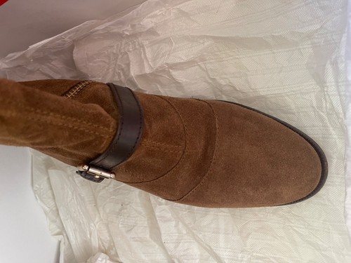 Coach Lawrencia Tall Suede Boots, size 7.5B - Picture 8 of 10