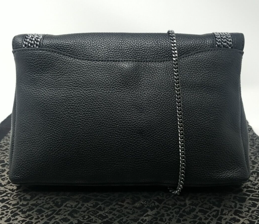 DKNY Ziggy Small Leather Women Clutch Shoulder Crossbody Handbag Chain Strap for sale online eBay
