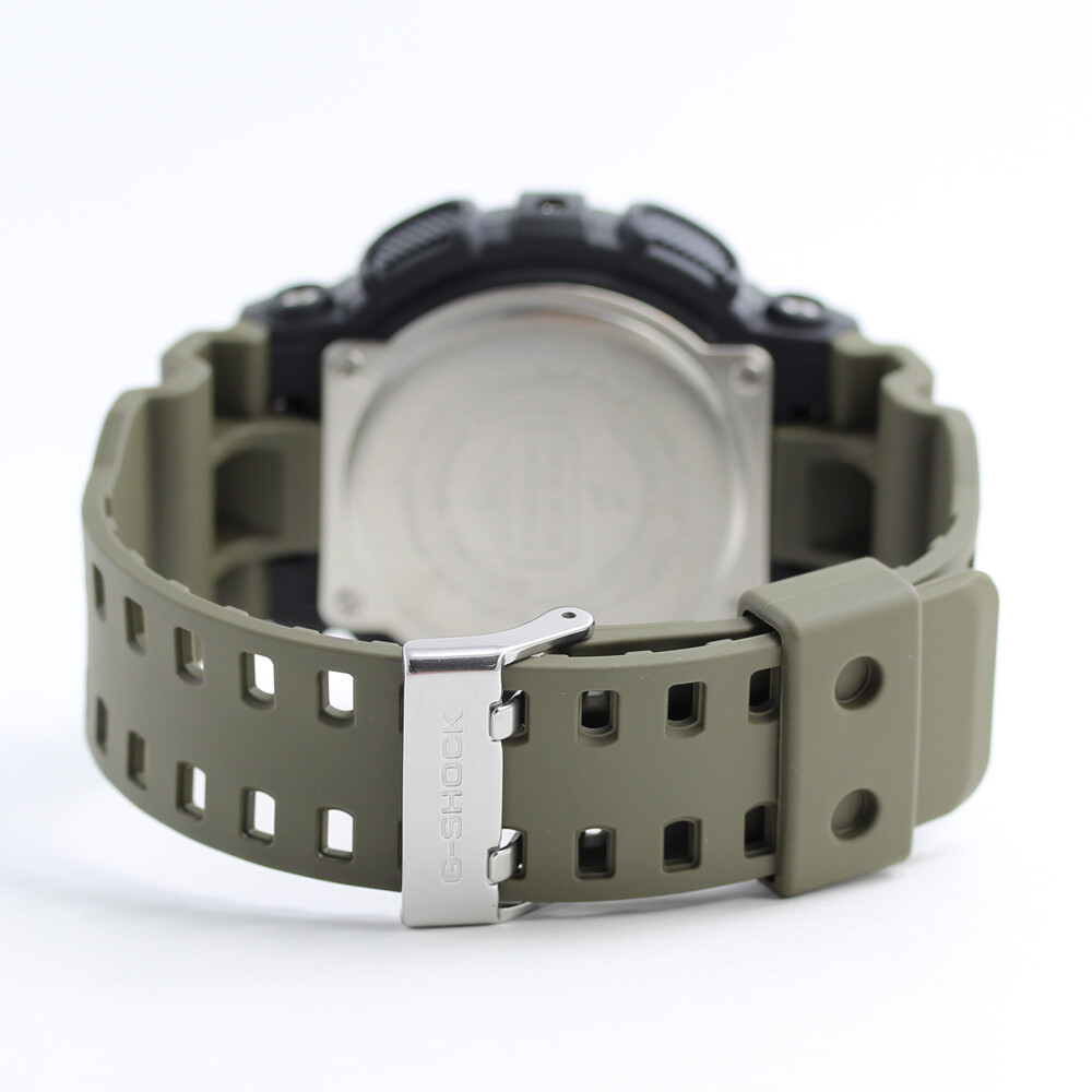 【G-SHOCK】 GA-100TU-1A3JF Casio G-Shock Analog Digital Resin Strap Black Dial Quartz