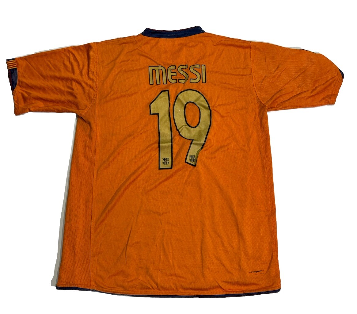 Nike 2006 2007 FC Barcelona Authentic Soccer Jersey #19