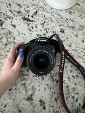 Canon EOS Rebel XSi DS126181 Camera w/ Lens + Battery NO Charger