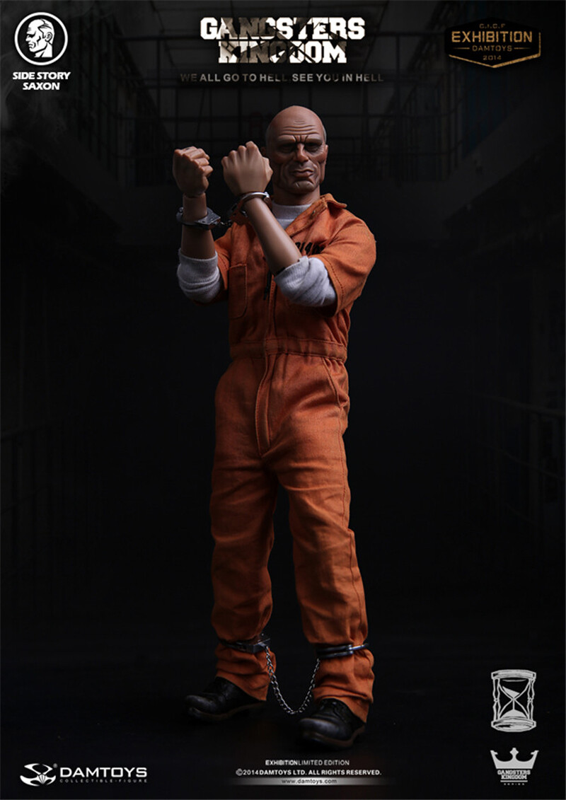 1/6 Scale DAMTOYS Gangsters Kingdom Saxon Action Figure In Stock