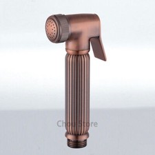 Antique Copper Bidet Sprayer Head Shattaf Douche Handheld Toilet Washer Vintage