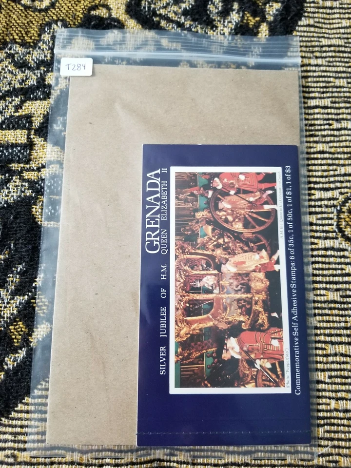 Буклет марок Гренады - серебряный юбилей королевы Елизаветы II 1977 - T284 - Изображение 3 из 3