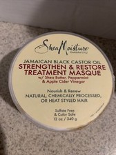 Shea Moisture Jamaican Black Castor Oil Strengthen Restore Treatment Masque 12oz