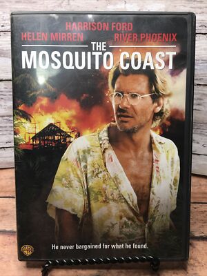 The Mosquito Coast (DV) OOP Harrison Ford, River Phoenix, Peter Weir FREE SHIP