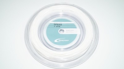 *NEU*Isospeed Pulse Speed+Spin Saitenset 1.25mm 12m Tennis feel stringset white
