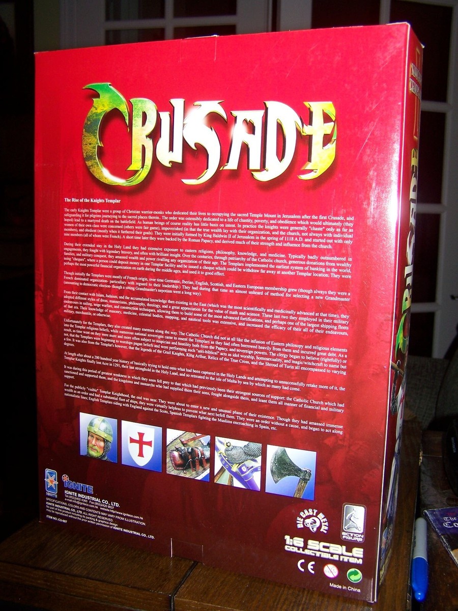 IGNITE 1/6 1:6 CRUSADE KNIGHT TEMPLAR, LIMITED EDITION
