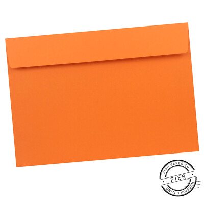 C5 Briefumschläge Kürbis Orange PEEL & SEAL Blake Premium 120 g/m² - 162 mm x 229 mm