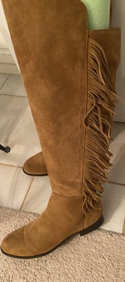 fringe boots target