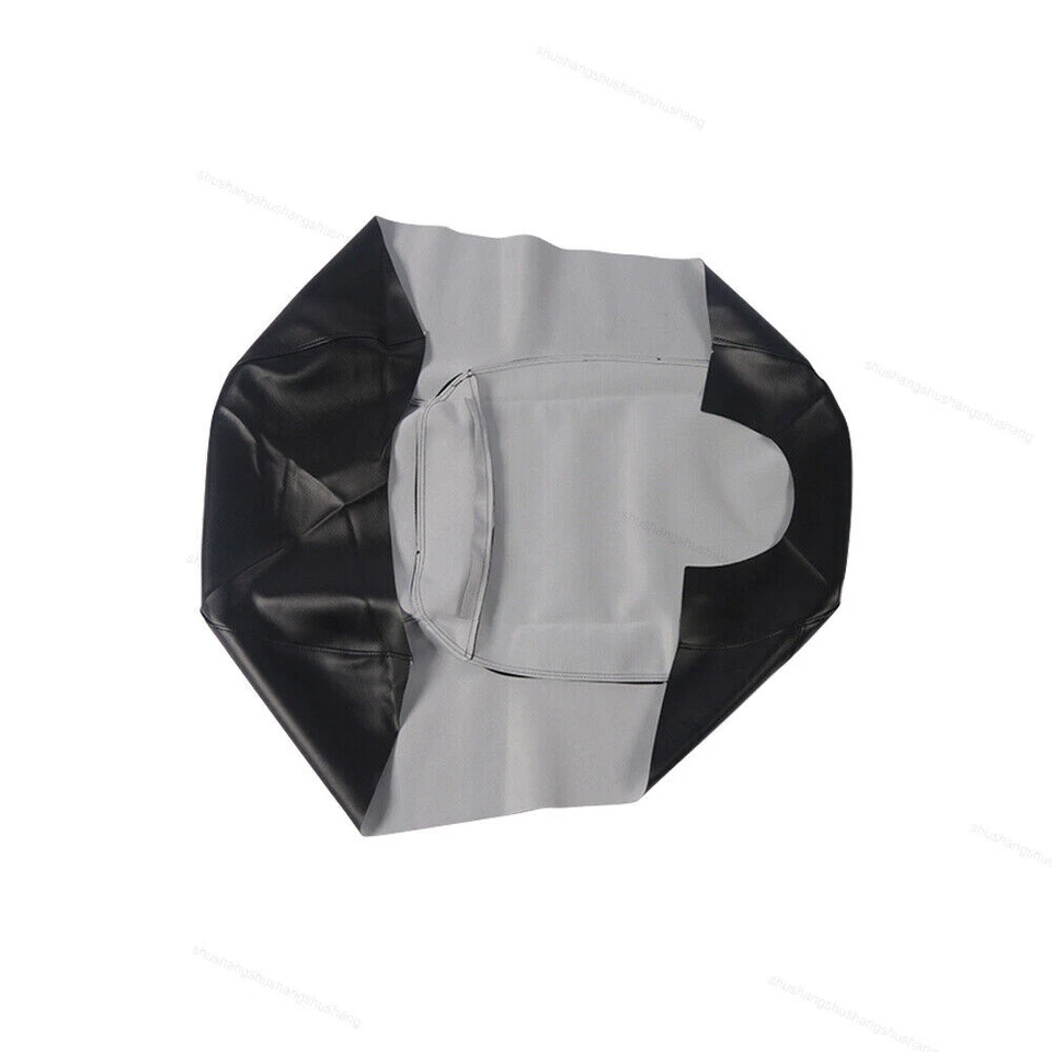 Cubierta de asiento de cuero sintético nueva III de repuesto apta para YAMAHA VK 540 1993-2015 Foto 4 de 4