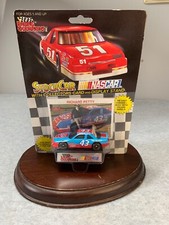 1991 Racing Champions NASCAR Stock Car Collectors Card Display Stand Vtg