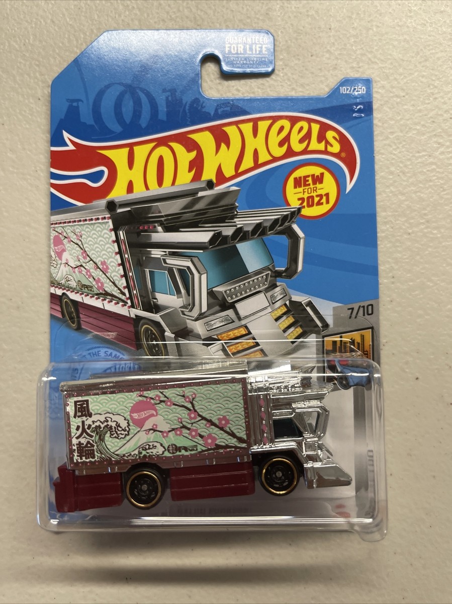 2021 Hot Wheels Raijin Express Japanese Bosozoku Dekotora 2021 Hot Wheels Raijin Express Japanese Bosozoku Dekotora