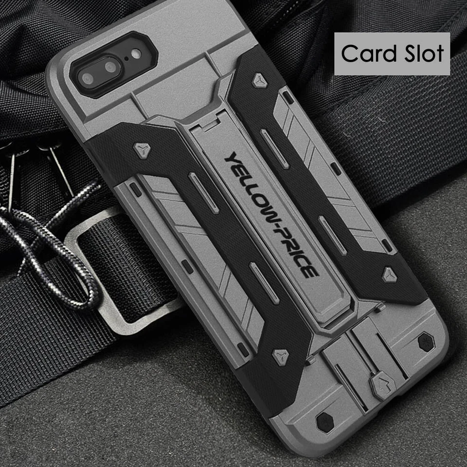 Военный чехол для iPhone XR XS MAX X 8 7 6 Plus 5s [ударопрочный] бронированный чехол - Изображение 2 из 4