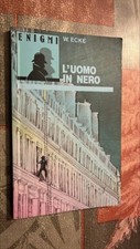 librogame  ENIGMI  l'uomo in nero  W.ECKE  edizione E.ELLE  1986  ottimo