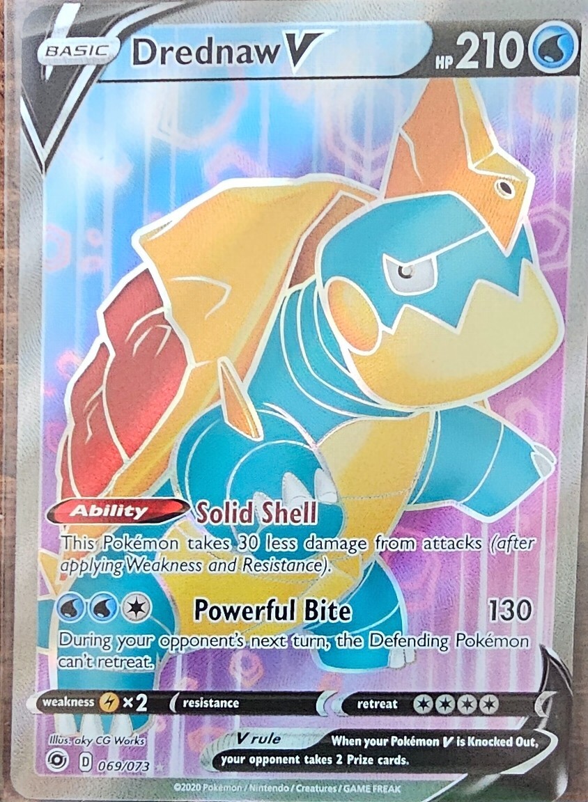 Drednaw V (Full Art) 69/73 Champions Path Holo