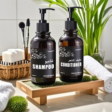 500ml Lotion Pump Bottle Shampoo Liquid Conditioner Soap Dispenser Wall Mounted