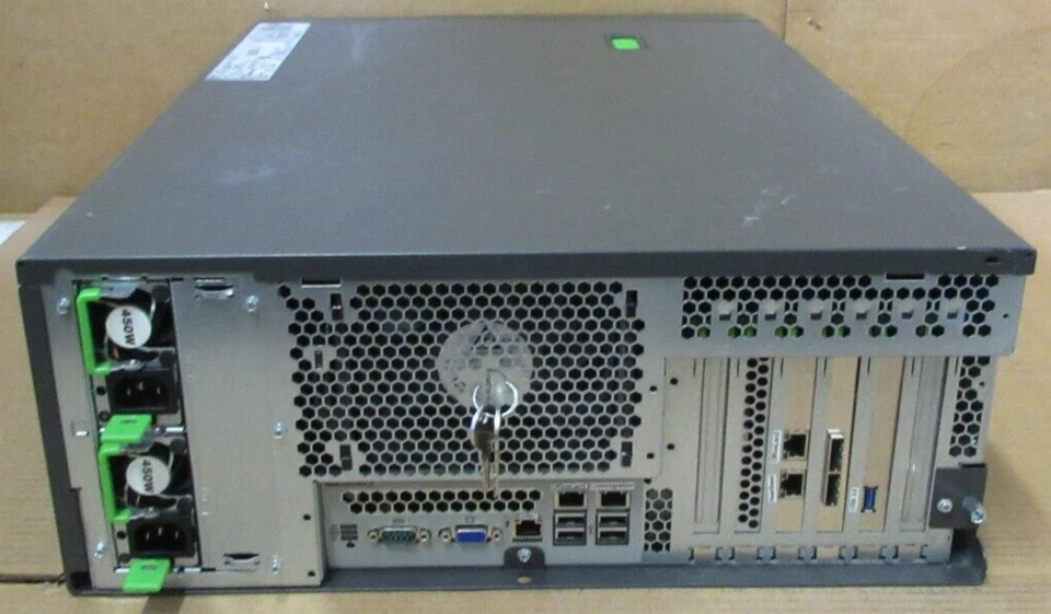 Fujitsu Primergy TX200 S7 2x SixCore E5-2420 96GB RAM 300GB 8-Bay Tower Server - Bild 2 von 4