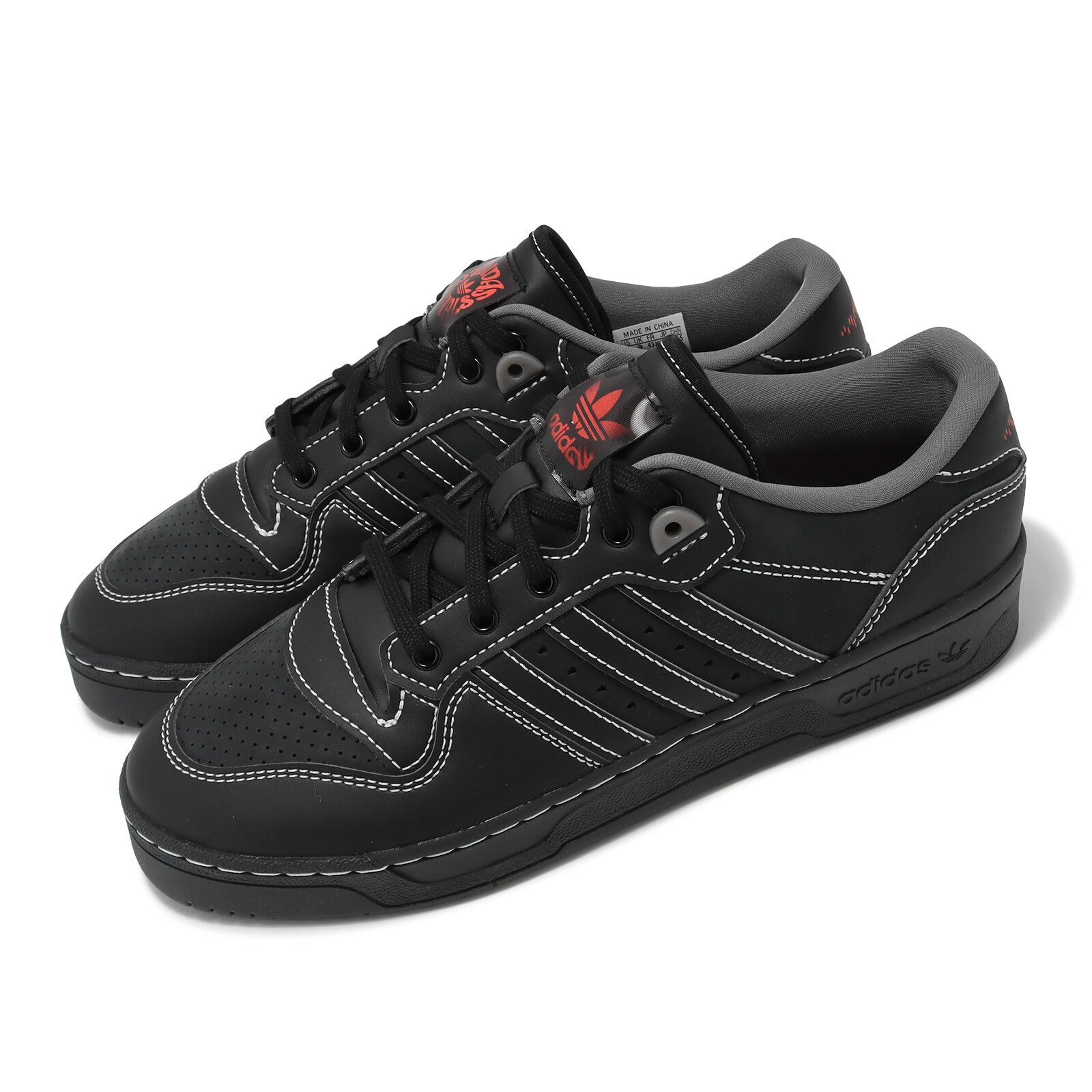Adidas Originals Rivalry Low Valentines Day Core черные мужские повседневные унисекс ID6271