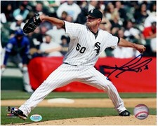 John Danks-Chicago White Sox-Autographed 8x10 Baseball Photo