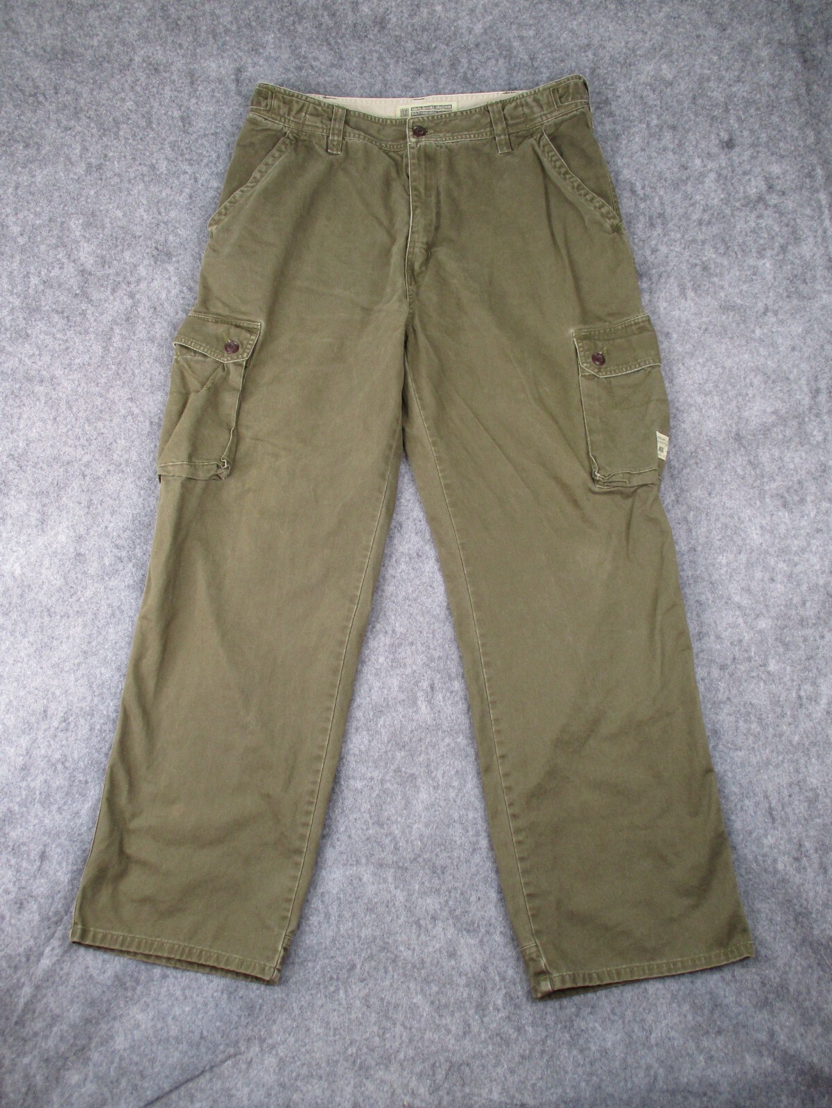Vintage American Eagle Cargo Pants Mens 36x32 Green K… Gem