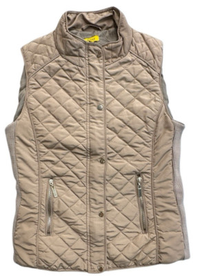 Womens Small Daisy Vest With Pockets Zipper Flap Well Made Super Nice Vest S