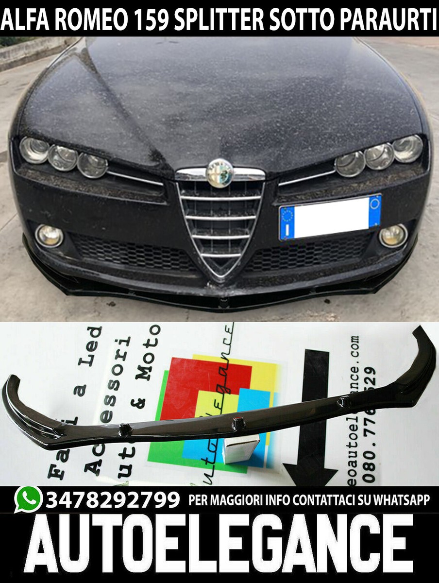 SPOILER Adesivo PER ALFA ROMEO 147-155, Lama Sotto Paraurti O Minigonne - Foto 4