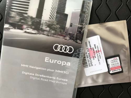 Audi A4, A5, A6, A8 2023 MMI 3G+, HN+ Nawigacja Aktualizacja mapy TYLKO 6.36.0, 8R0060884KL - Zdjęcie 1 z 7