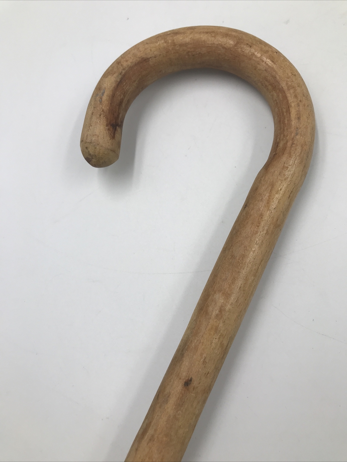 Sturdy Wooden Hand Carved Walking Cane Japan VINTAGE Gem