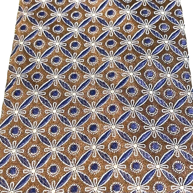 Robert Talbott Tie Geometric Flower Elegance Luxu… - image 3