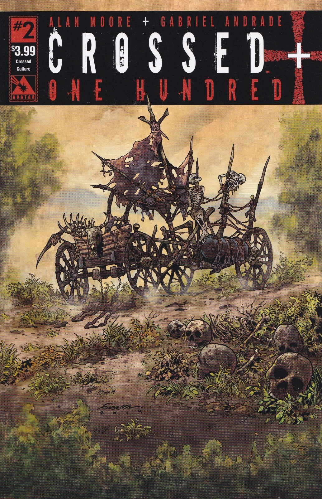 CROSSED PLUS ONE HUNDRED #2 - Crossed Culture VARIANT Cover