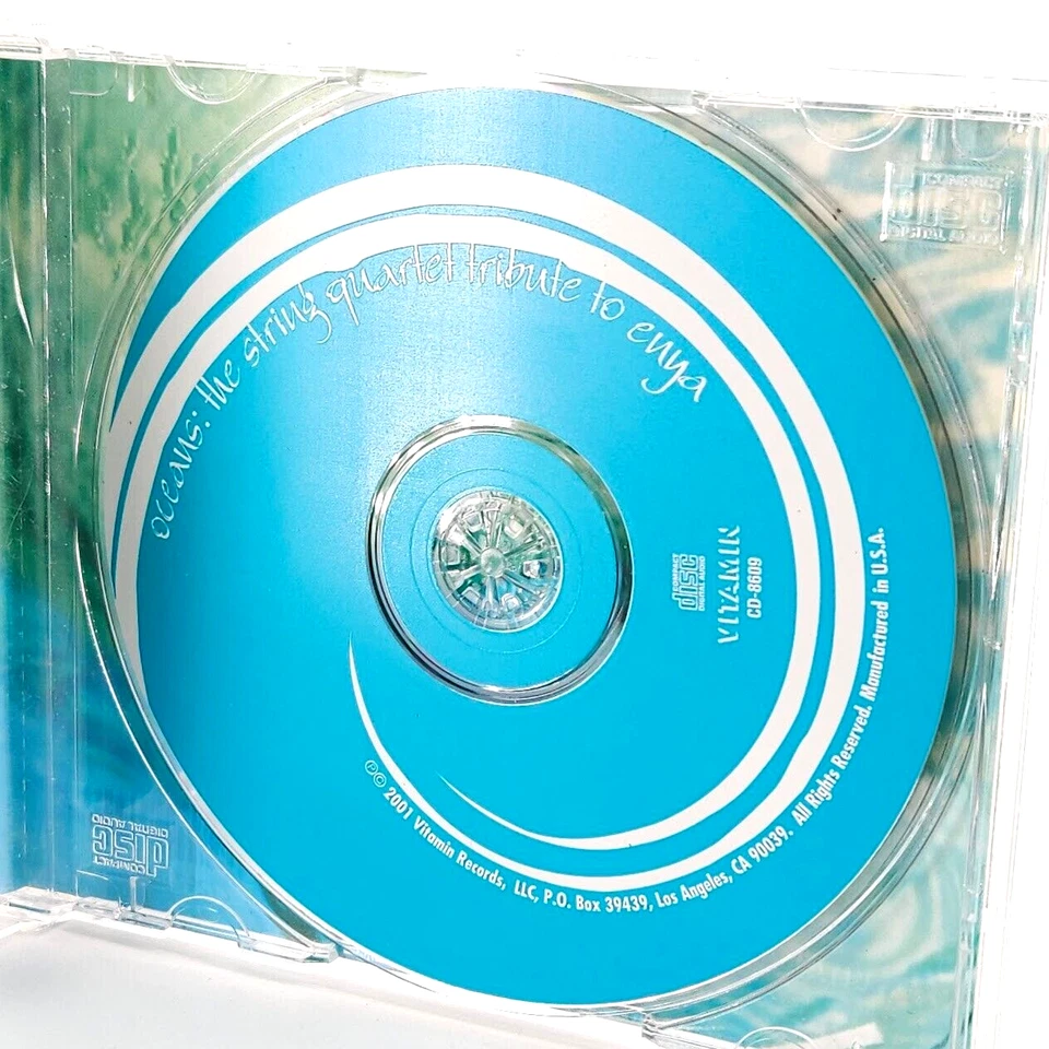 Oceans CD Audio Music The String Quartet Tribute To Enya - Imagem 4 de 4