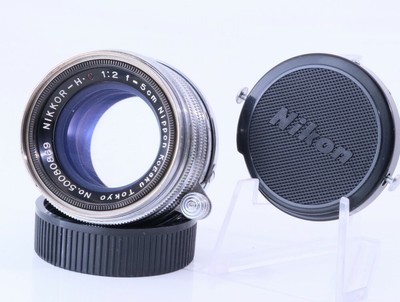 L39 Nikon NIKKOR-H•C 5cm F2 Tokyo 5008 Nippon kogaku Tokyo Nikkor HC 5cm F2 1:2 Leica LTM39 S/N 5008