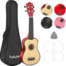 Display4top 21" Soprano Ukulele   Natural