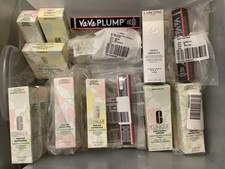 Brand New Clinique, Lanc me, Buxom Makeup Resellers Wholesale Lot of 38