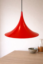 Vintage Danish Pendant Lamp Bonderup & Thorup for Fog & Morup, Tulip, Good