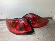 2003 Peugeot 206 Convertible Passenger Driver Side Rear Tail Lights Pair 2003 Peugeot 206 Convertible Passenger Driver Side Rear Tail Lights Pair