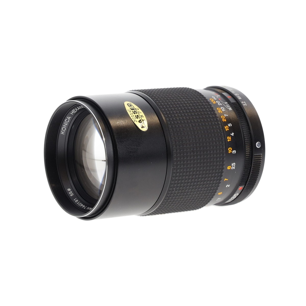 Konica 135mm F/3.2 Manual Focus Hexanon AE AR Mount Lens, without